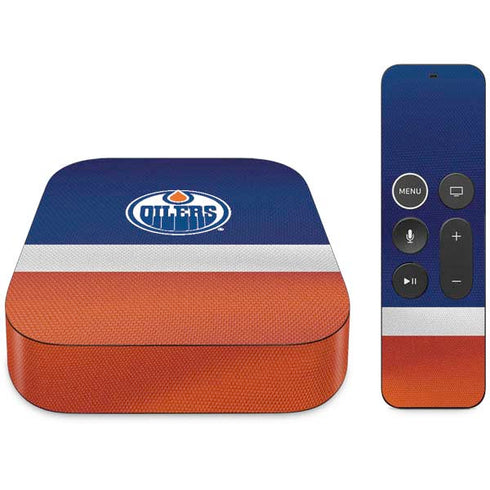 NHL Edmonton Oilers Jersey Apple TV Skin
